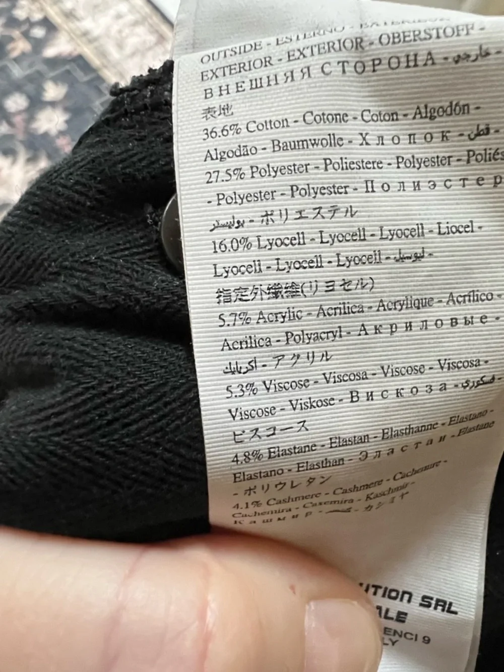 Miss Sixty Women's Straight Leg Jeans in Charcoal Black - Picture 7 of 7